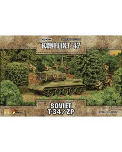 Мініатюра Warlord Games Konflikt '47: Soviet T34/ZP