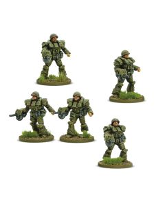 Набір мініатюр Warlord Games Konflikt '47: US Heavy infantry