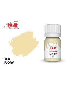 Акрилова фарба ICM: Ivory (12ml)