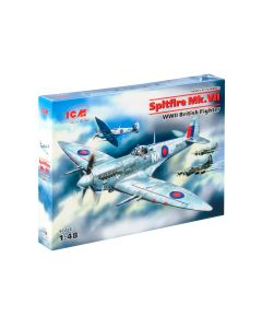 Збірна модель літака ICM: Spitfire Mk.VII