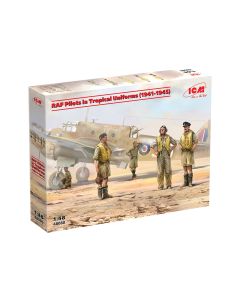 Збірні моделі фігурок ICM: Пілоти RAF 2 СВ у тропічній уніформі