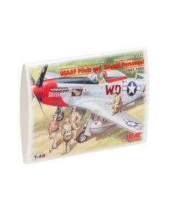Збірні моделі фігурок ICM: Пілоти та наземний персонал ВПС США