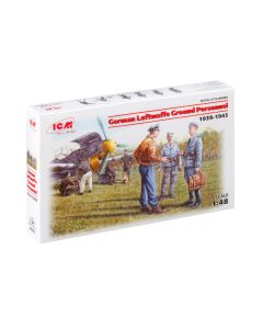 Збірні моделі фігурок ICM: Німецький наземний персонал Люфтваффе