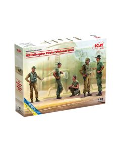 Збірні моделі фігурок ICM: Американські пілоти гелікоптера (війна у В’єтнамі)
