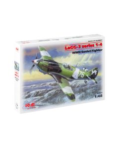 Збірна модель літака ICM: LaGG-3 серії 1-4