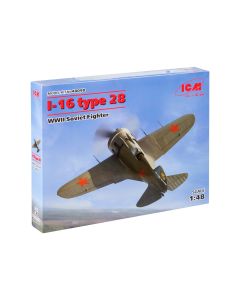 Збірна модель літака ICM: І-16 тип 28 (винищувач)