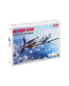 Збірна модель літака ICM: Мессершмітт Bf 109F-4/R6