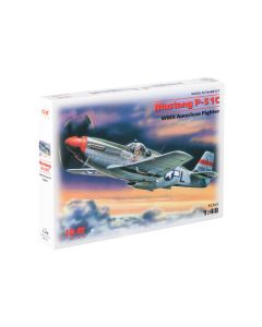 Збірна модель літака ICM: Мустанг Р-51С
