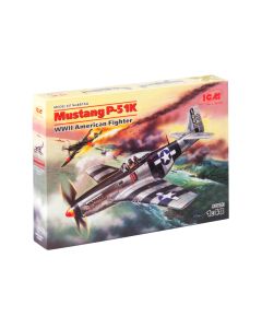 Збірна модель літака ICM: Мустанг P-51K