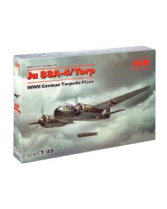 Збірна модель літака ICM: Ju 88A-4 Torp