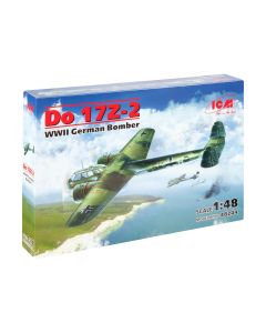 Збірна модель літака ICM: Do 17Z-2 Німецький бомбардувальник