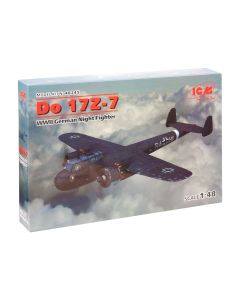 Збірна модель літака ICM: Do 17Z-7 (нічний винищувач)