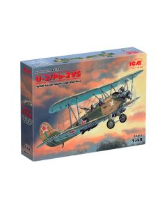 Збірна модель літака ICM: U-2/Po-2VS (нічний бомбардувальник)