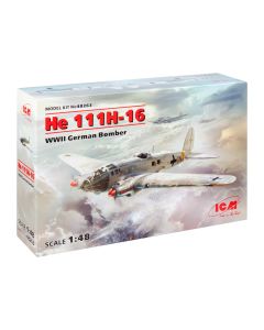 Збірна модель літака ICM: He 111H-16