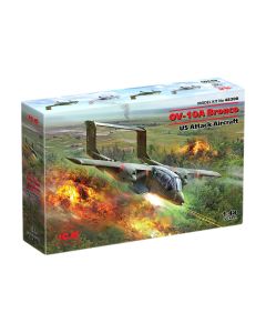 Збірна модель літака ICM: OV-10А Bronco Американський ударний літак