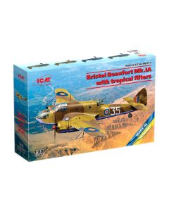 Збірна модель літака ICM: Bristol Beaufort Mk.IA