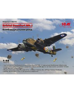 Збірна модель літака ICM: Bristol Beaufort Mk.I