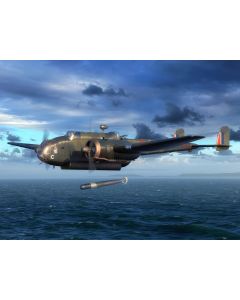 Збірна модель літака ICM: HP.52 Hampden TB.Mk.I