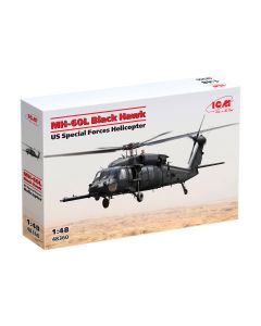 Збірна модель гелікоптера ICM: MH-60L Black Hawk