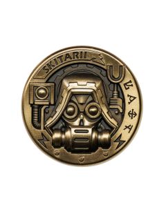 Колекційна монета Starforged Warhammer 40K: Adeptus Mechanicus Skitarii Collectible Coin