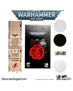 Печатка чистоти Starforged: Warhammer 40000 — White Scars Purity Seal
