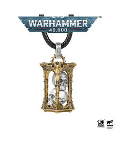Підвіска зі шкіряним ланцюжком Starforged Warhammer 40000 Imperium of Man Reliquary of The Pious