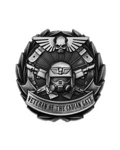 Пін Starforged Cadian Shock Troops Space Marines Medalof Honour Warhammer 40K Imperial Guard Veteran of the Cadian Gate