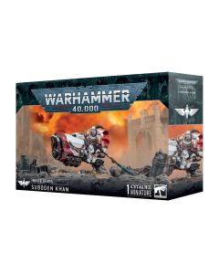 Мініатюра Warhammer 40000 White Scars: Suboden Khan