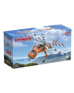 Збірна модель гелікоптера ICM: S-64E Skycrane
