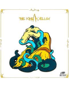 Пін Starforged Cthulhu Mythos The King in Yellow Enamel Pin Badge Brooch Classic Fantasy Horror Novel C