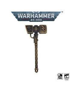 Брелок Starforged Warhammer 40000 Thunder hammer & Thunderhead KeyChain Space Marines Astartes WH40 Jewelry White