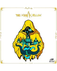 Пін Starforged Cthulhu Mythos The King in Yellow Enamel Pin Badge Brooch Classic Fantasy Horror Novel B
