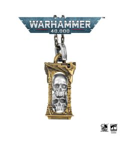 Підвіска з ланцюжком з нержавіючої сталі Starforged Warhammer 40000 Imperium of Man Reliquary of The Pious