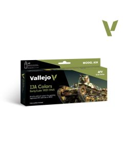 Набір акрилових фарб Vallejo: Model Air: IJA Colors Early/Late 1937-1945