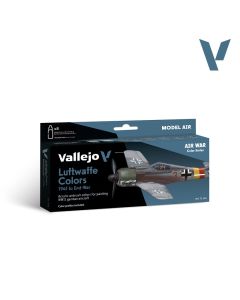 Набір акрилових фарб Vallejo: Model Air: Luftwaffe colors 1941 to end-war