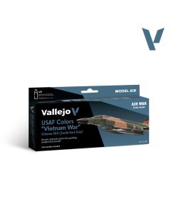 Набір акрилових фарб Vallejo: Model Air: USAF colors “Vietnam War” Scheme SEA (South East Asia)