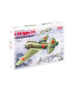 Збірна модель літака ICM: I-16 тип 24