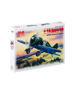 Збірна модель літака ICM: I-16 тип 28
