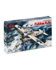 Збірна модель літака ICM: Fokker E.IV