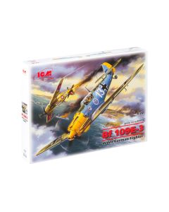 Збірна модель літака ICM: Мессершмітт Bf 109E-3
