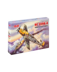 Збірна модель літака ICM: Мессершмітт Bf 109E-4