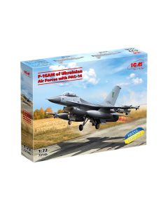 Збірна модель літака ICM: F-16AM Повітряних сил України з ПАГ-14