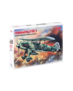 Збірна модель літака ICM: Heinkel He 51B-1