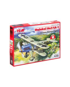 Збірна модель літака ICM: Heinkel He 51A-1