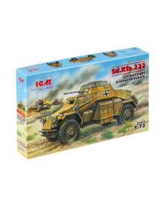 Збірна модель бронеавтомобіля ICM: Sd.Kfz.222
