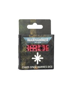 Гральні куби Warhammer 40000 Chaos Space Marines Dice Set