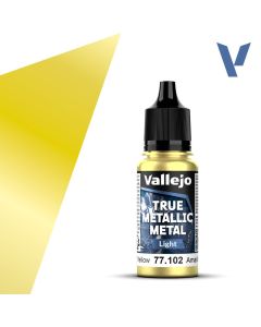 Акрилова фарба Vallejo: True Metallic Metal: Light – Radiant Yellow