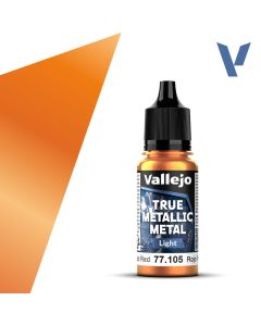 Акрилова фарба Vallejo: True Metallic Metal: Light – Forged Red