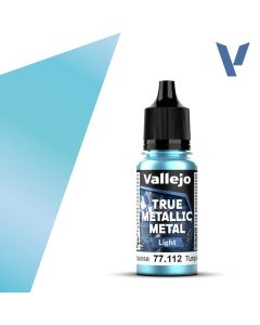 Акрилова фарба Vallejo: True Metallic Metal: Light – Hydra Turquoise