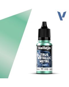 Акрилова фарба Vallejo: True Metallic Metal: Light – Beetle Green